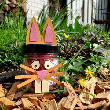 🐰 DIY-Idee zu Ostern: Süße Hasengläser aus alten Nusscreme-Gläsern