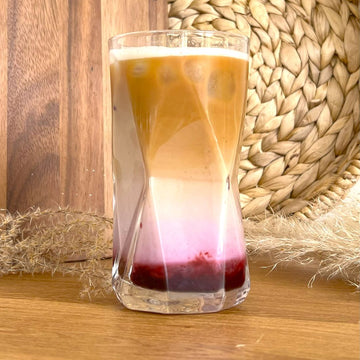 Blueberry Iced L*tte