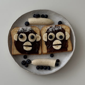 Lustiger Monkey-Toast