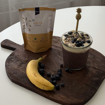 Blaubeer Chiapudding - so easy!