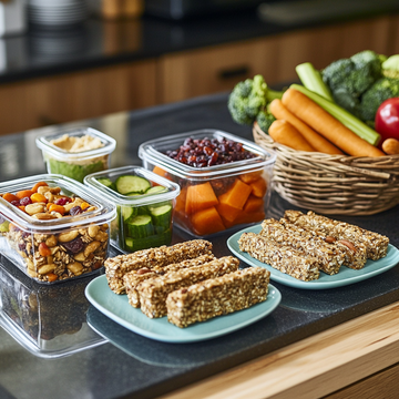 Snacks für unterwegs: Schnell, gesund und lecker