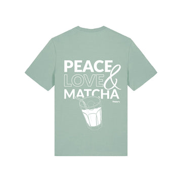 T-Shirt Peace, Love & Matcha