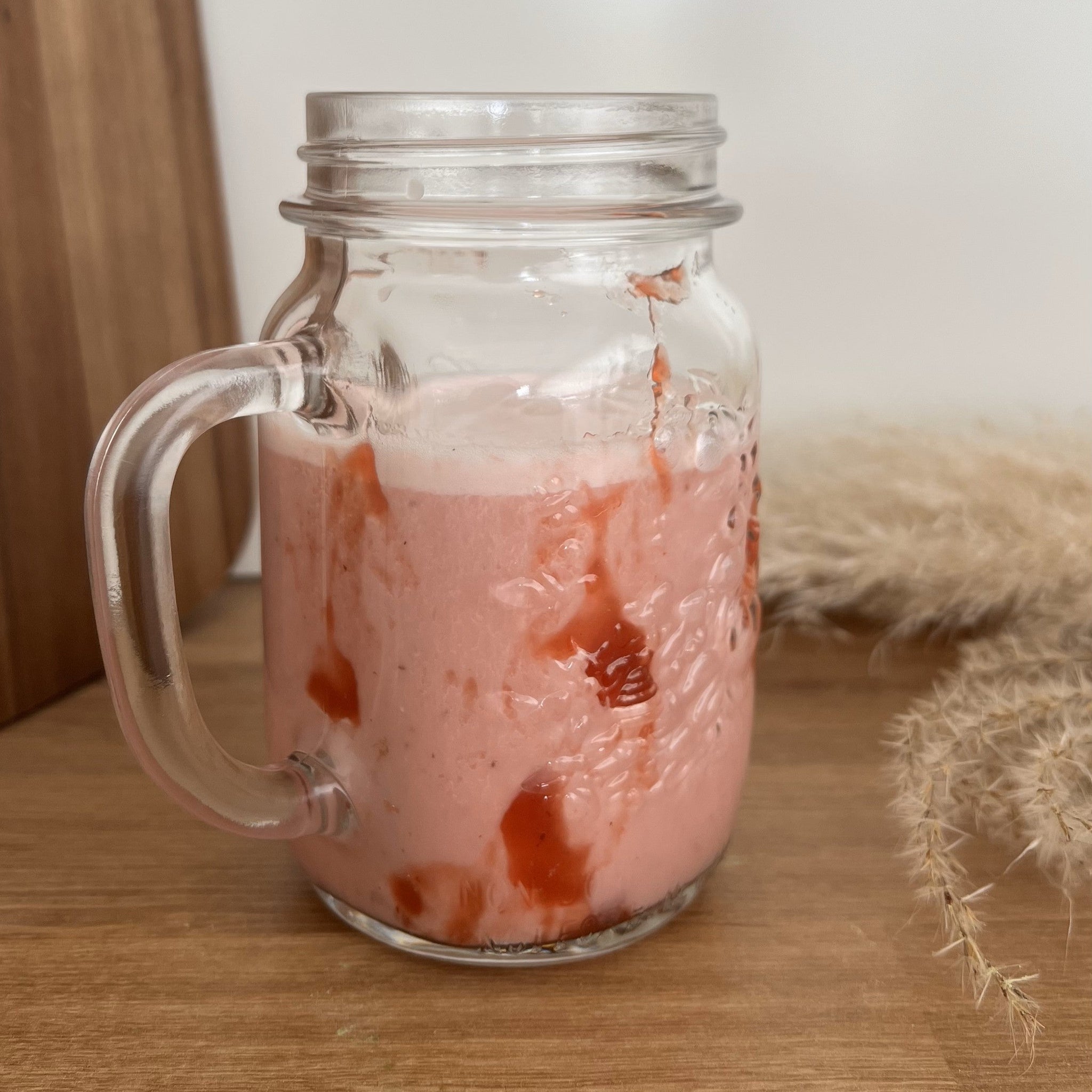 Vegane Erdbeerm!lch