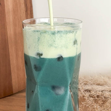 Blue Coconut Matcha Cloud
