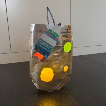 Nachhaltig basteln: DIY-Sankt Martins Laterne aus Pelster’s Beuteln