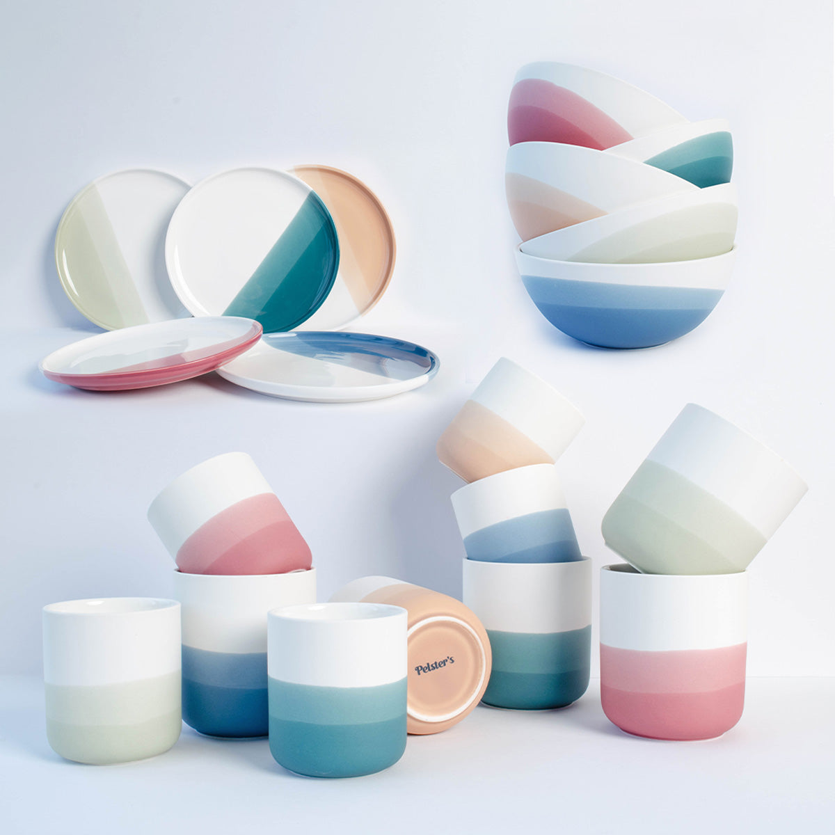 Pelster’s Home & Zubehör präsentiert: Die neue Ombré Porzellan-Kollektion – modernes Design trifft auf handgefertigte Unikate