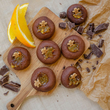 Schoko-Orangen-Kekse