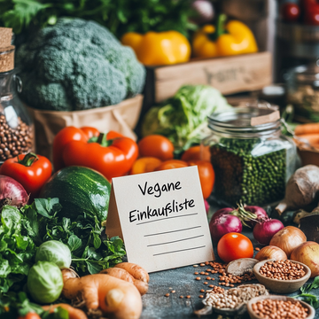 Vegane Basics: Einkaufsliste für Einsteiger