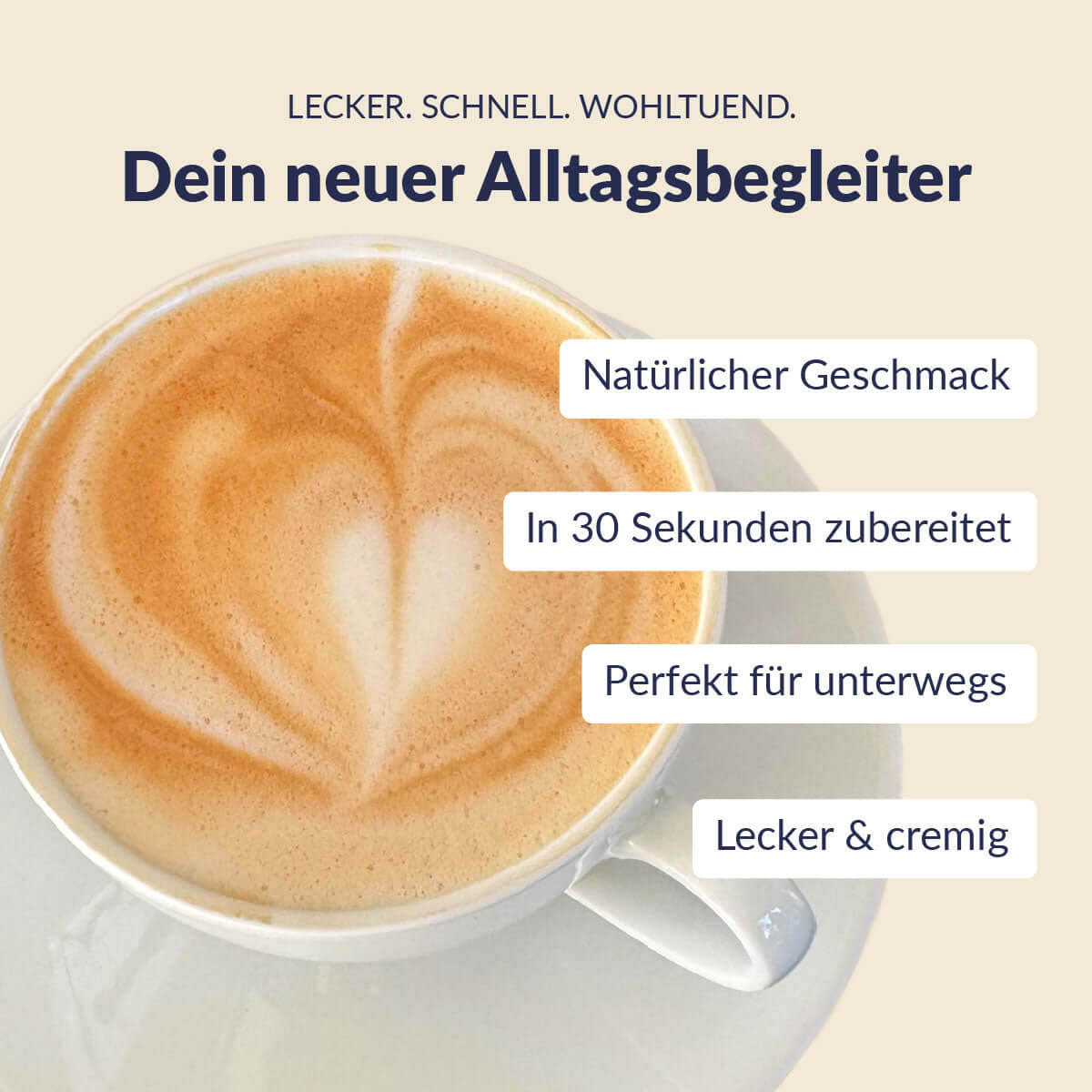 Barista Haferdrink im Cappuccino mit USPs 