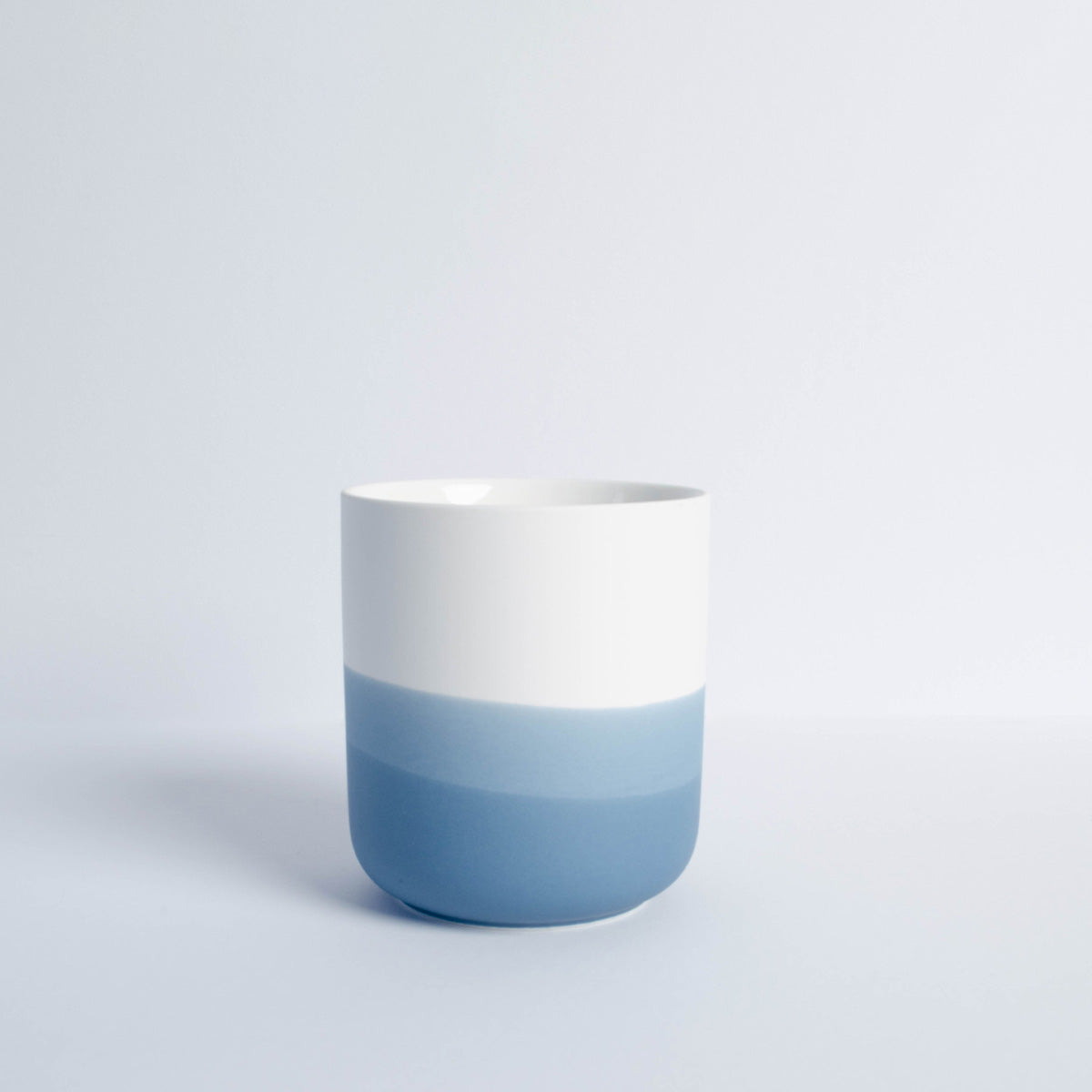 Porzellan Becher groß classic blue