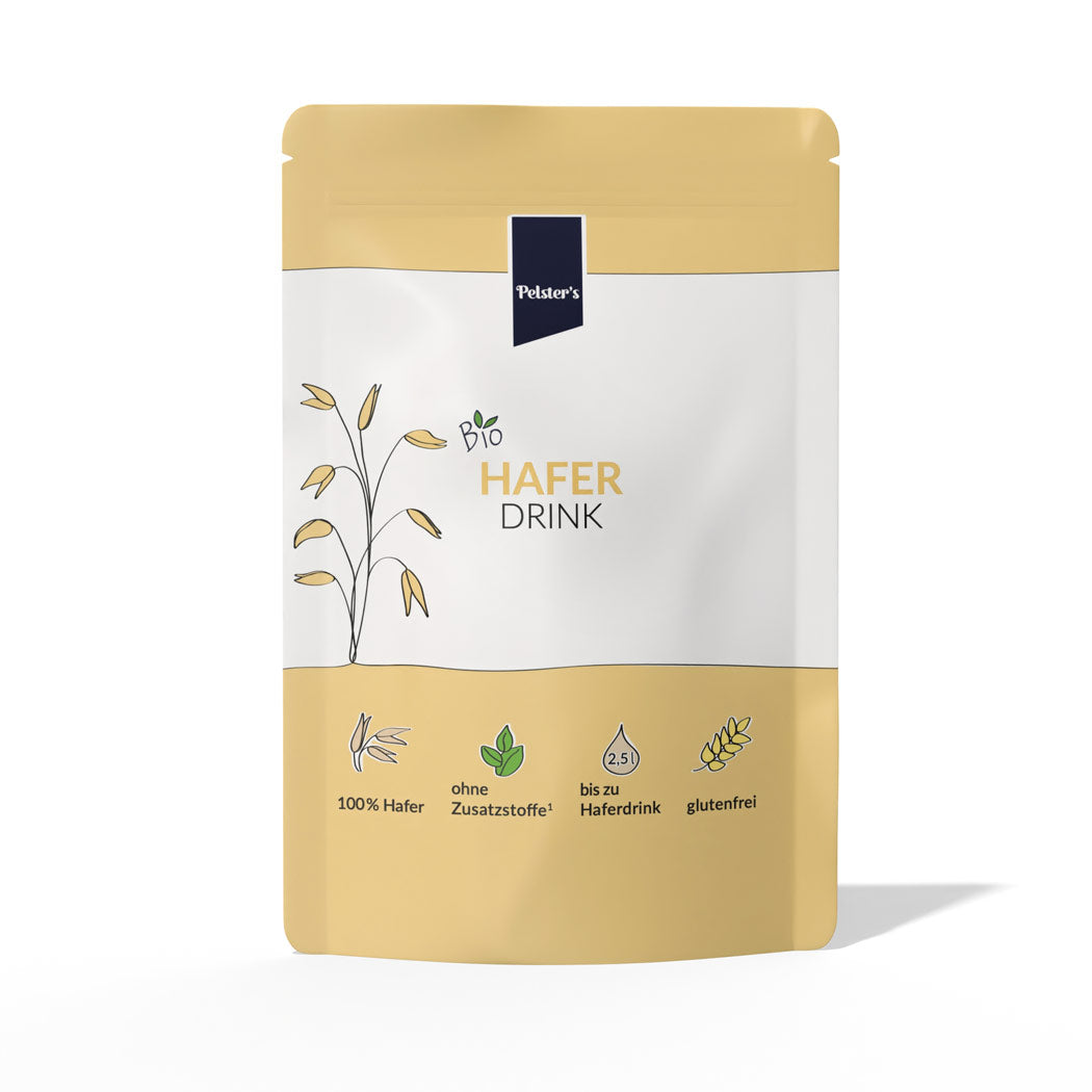 Organic oat drink powder