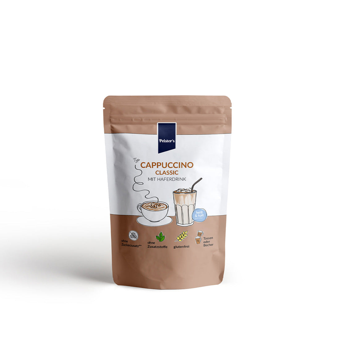 ‍Cappuccino Classic mit Haferdrink (gratis)