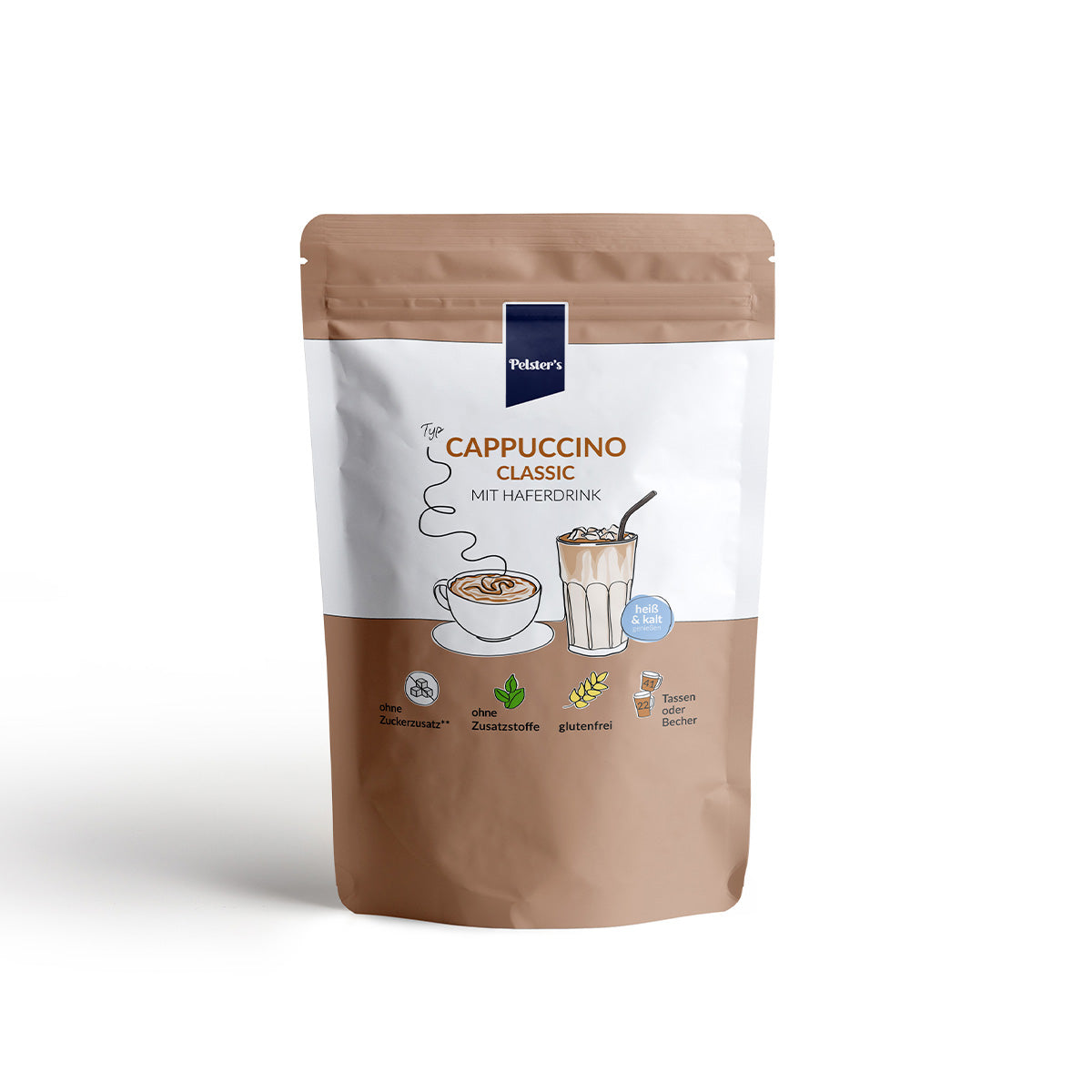Cappuccino Classic mit Haferdrink