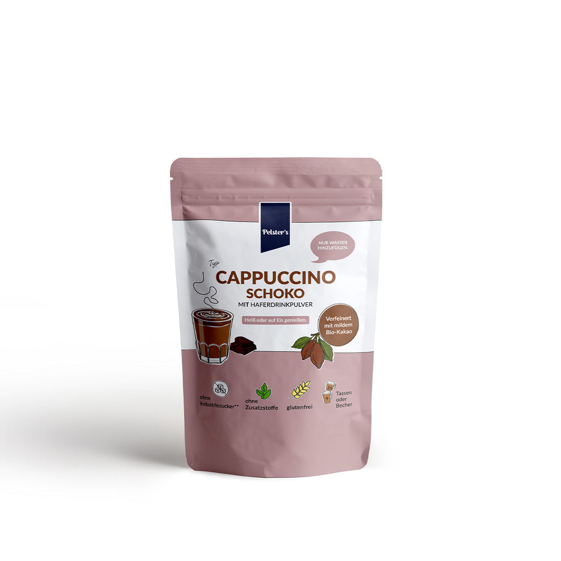 Cappuccino Schoko mit Haferdrink 