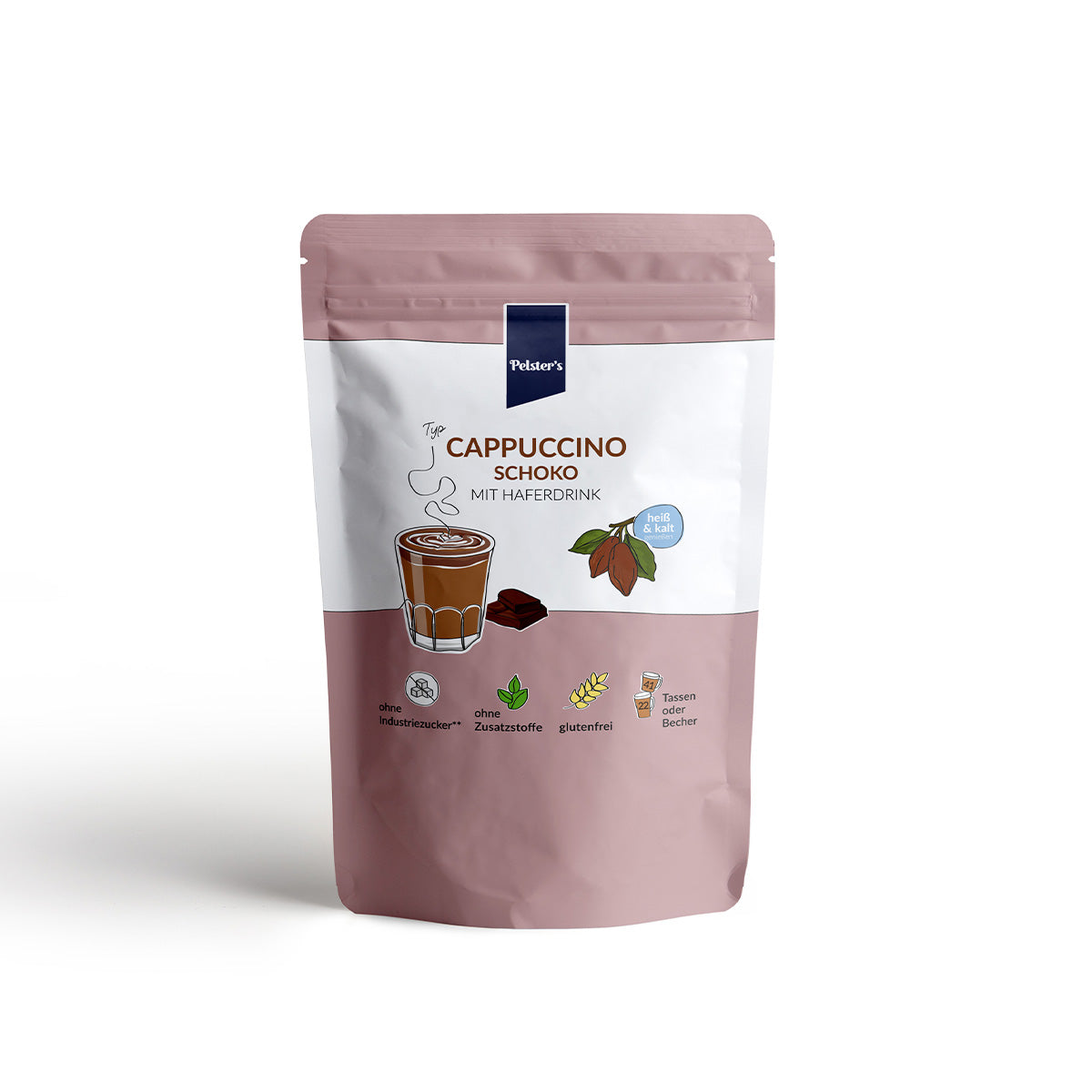 Cappuccino Schoko mit Haferdrink