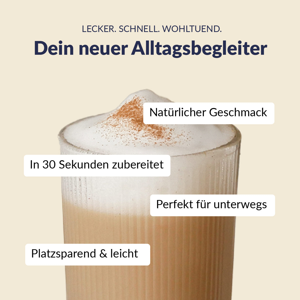 Cappuccino Pumpkin Spice mit USPs