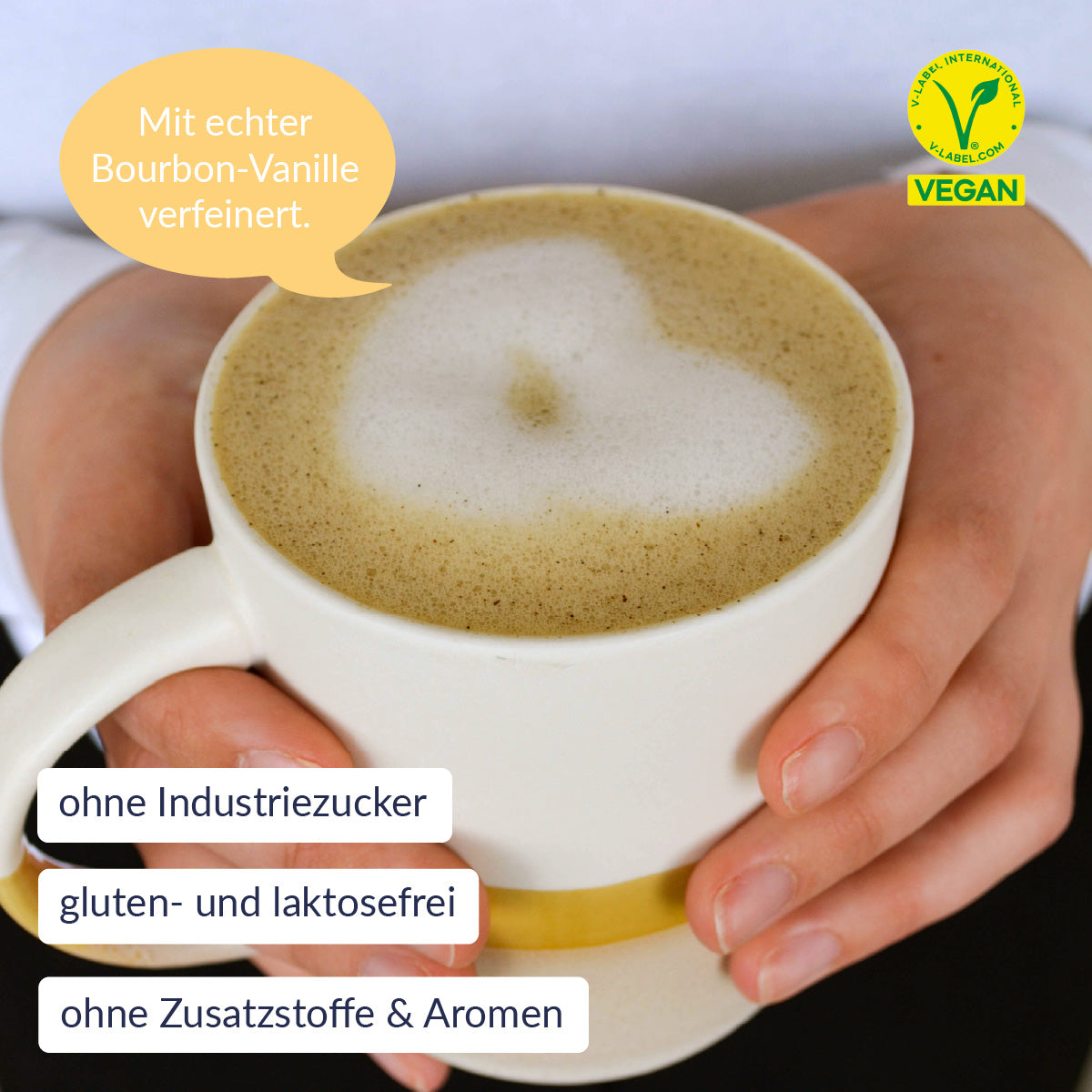 Cappuccino  Vanille mit USPs