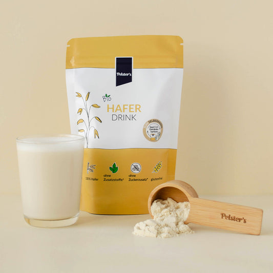 Organic oat drink powder