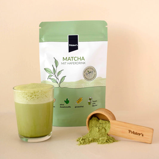 Matcha mit Haferdrink