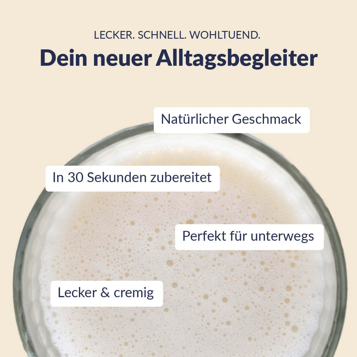 Bio Haferdrink mit USPs 