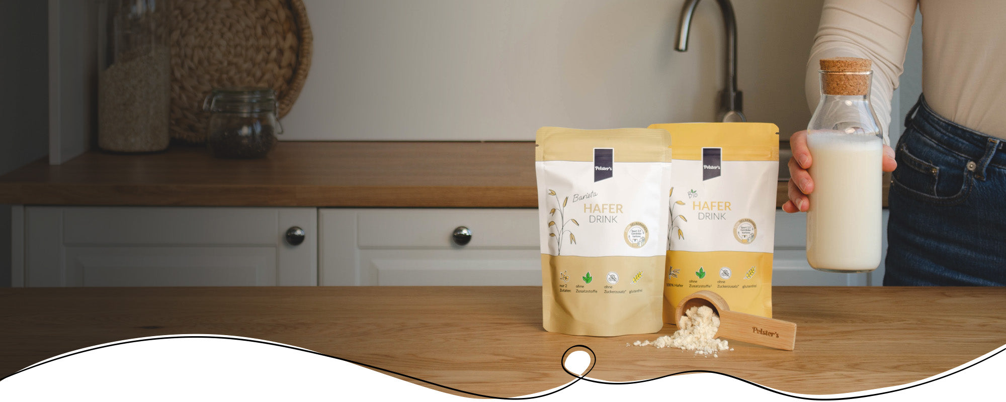 Barista und Bio Haferdrink Beutel Header 