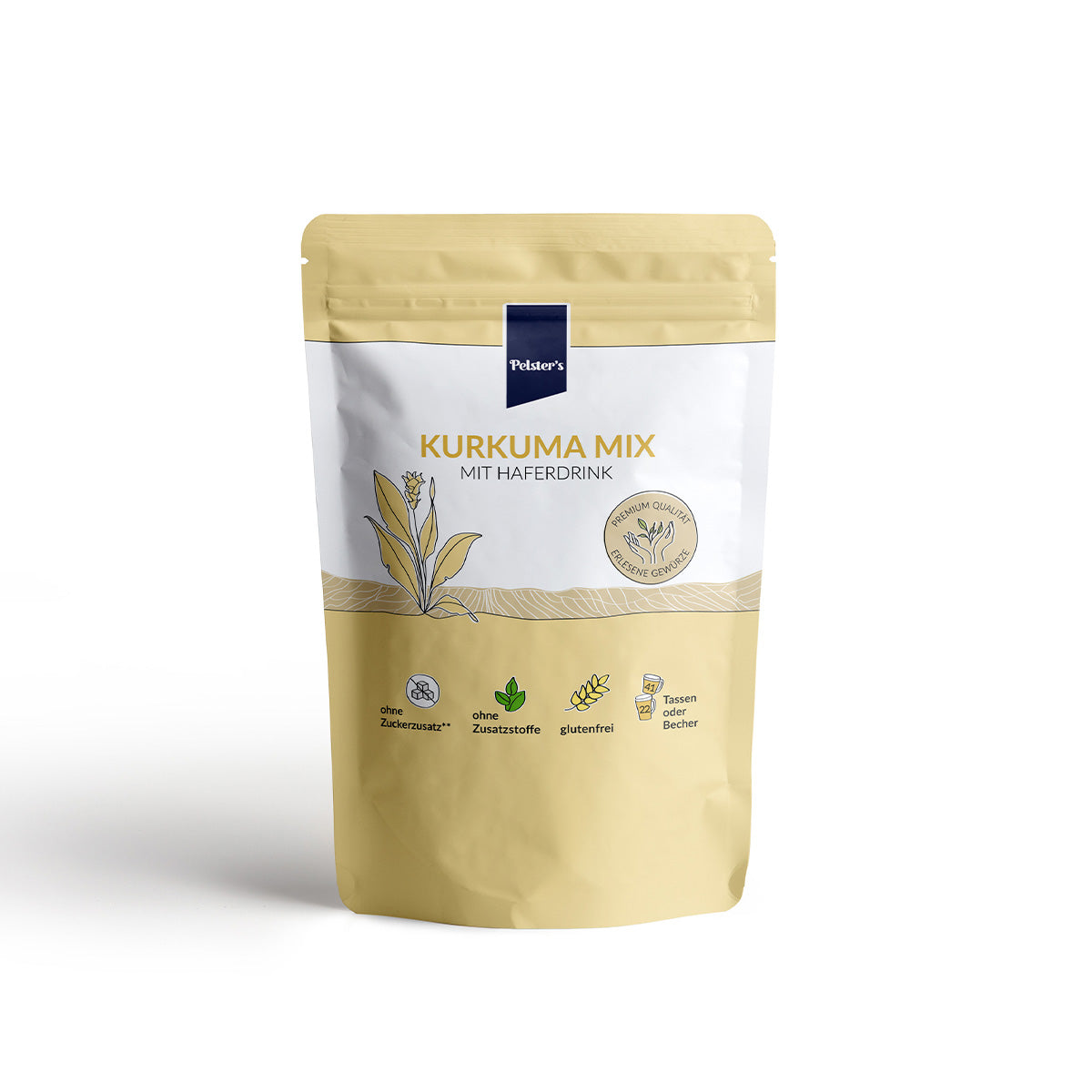 Kurkuma Mix mit Haferdrink Beutel
