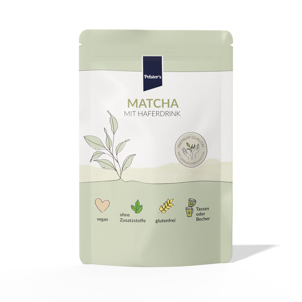 Matcha mit Haferdrink