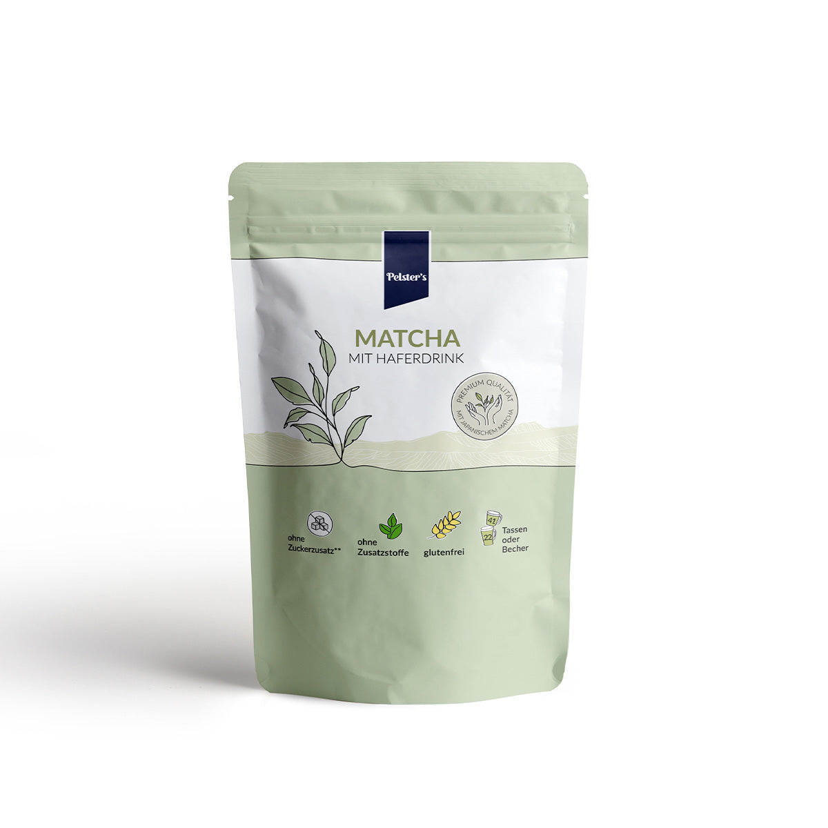 Matcha mit Haferdrink