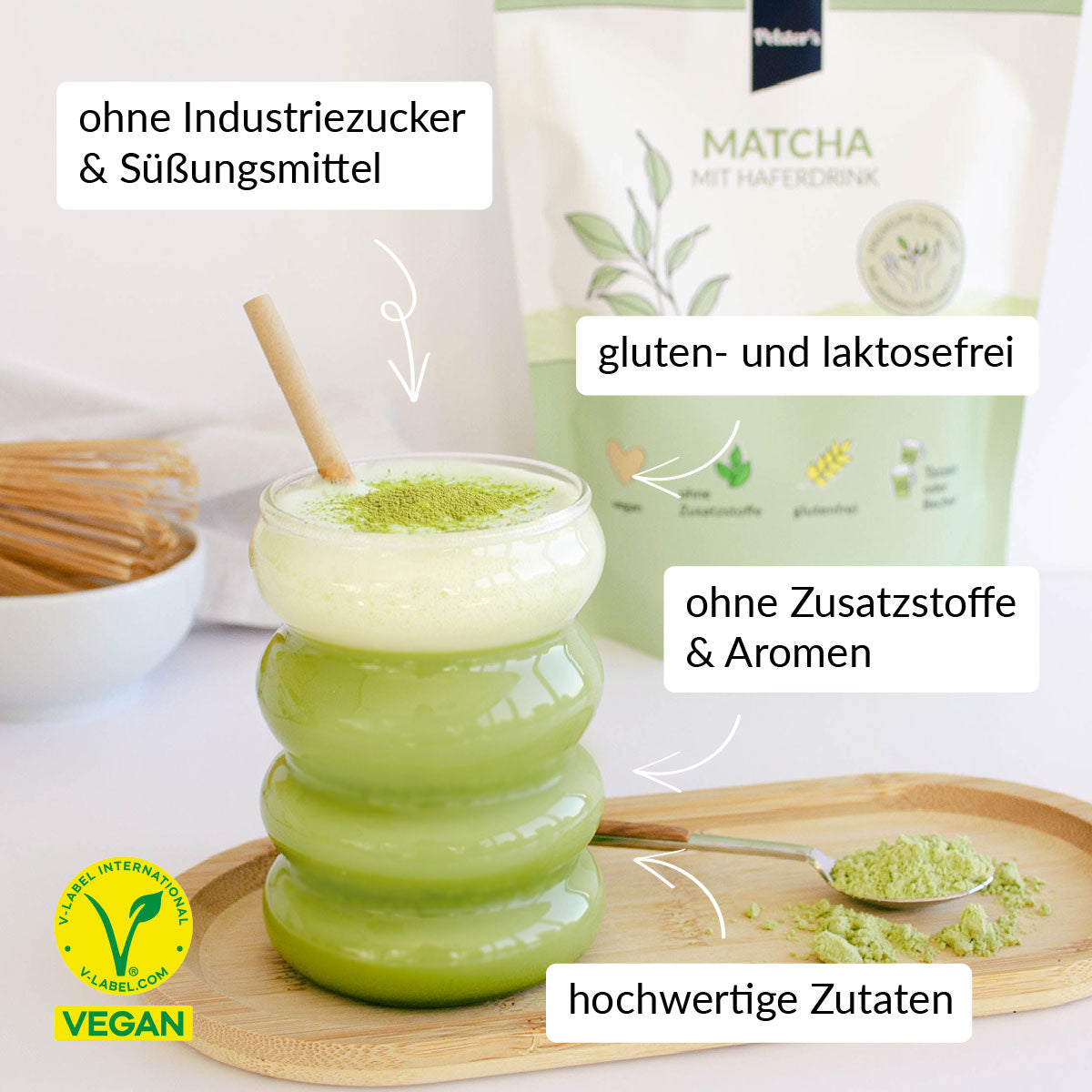 Latte Liebhabermix + Becher - unsere 6 beliebten Hafer-Lattes zum Probieren