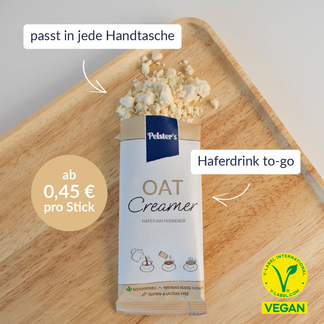 Oat Creamer Stick mit USPs