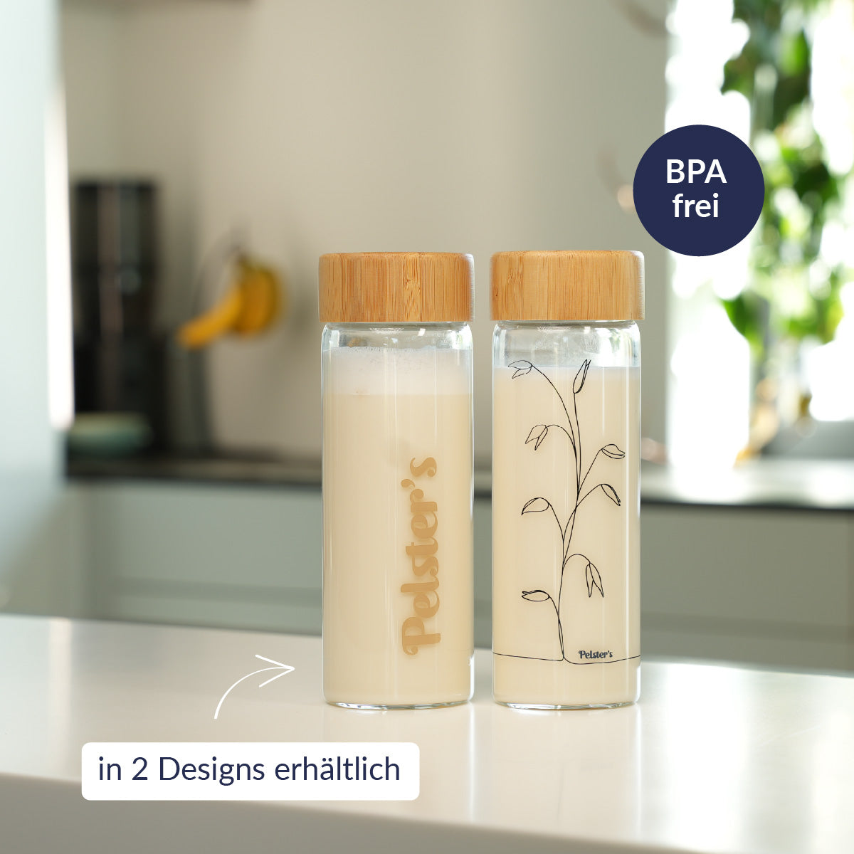Pelster's Glasshaker in zwei verschiedenen Designs erhältlich 