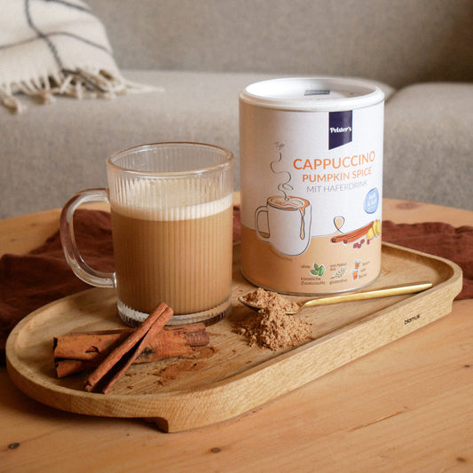 Cappuccino pumpkin spice with oat drink 