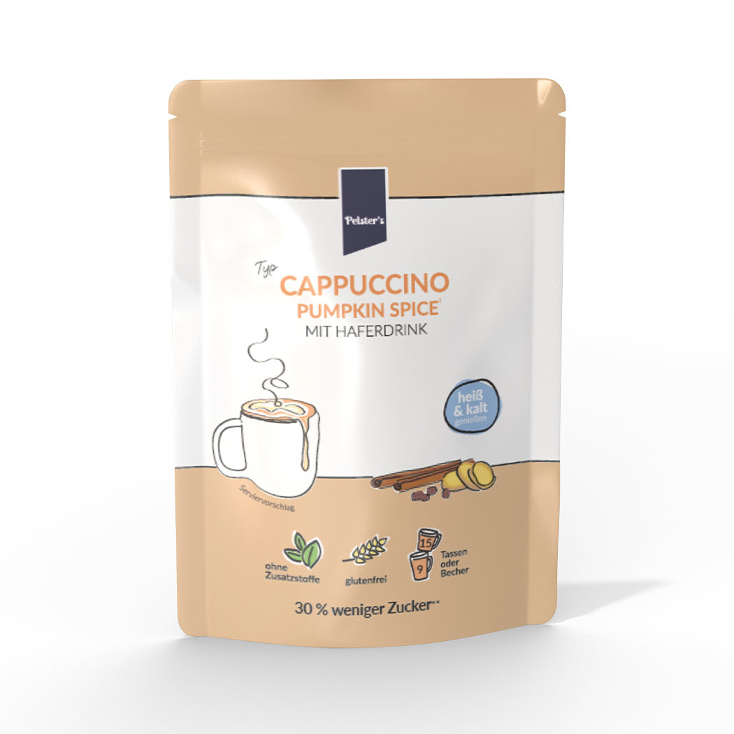 Cappuccino Pumpkin Spice mit Haferdrink