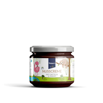 Organic nut cream with dates and cocoa 
