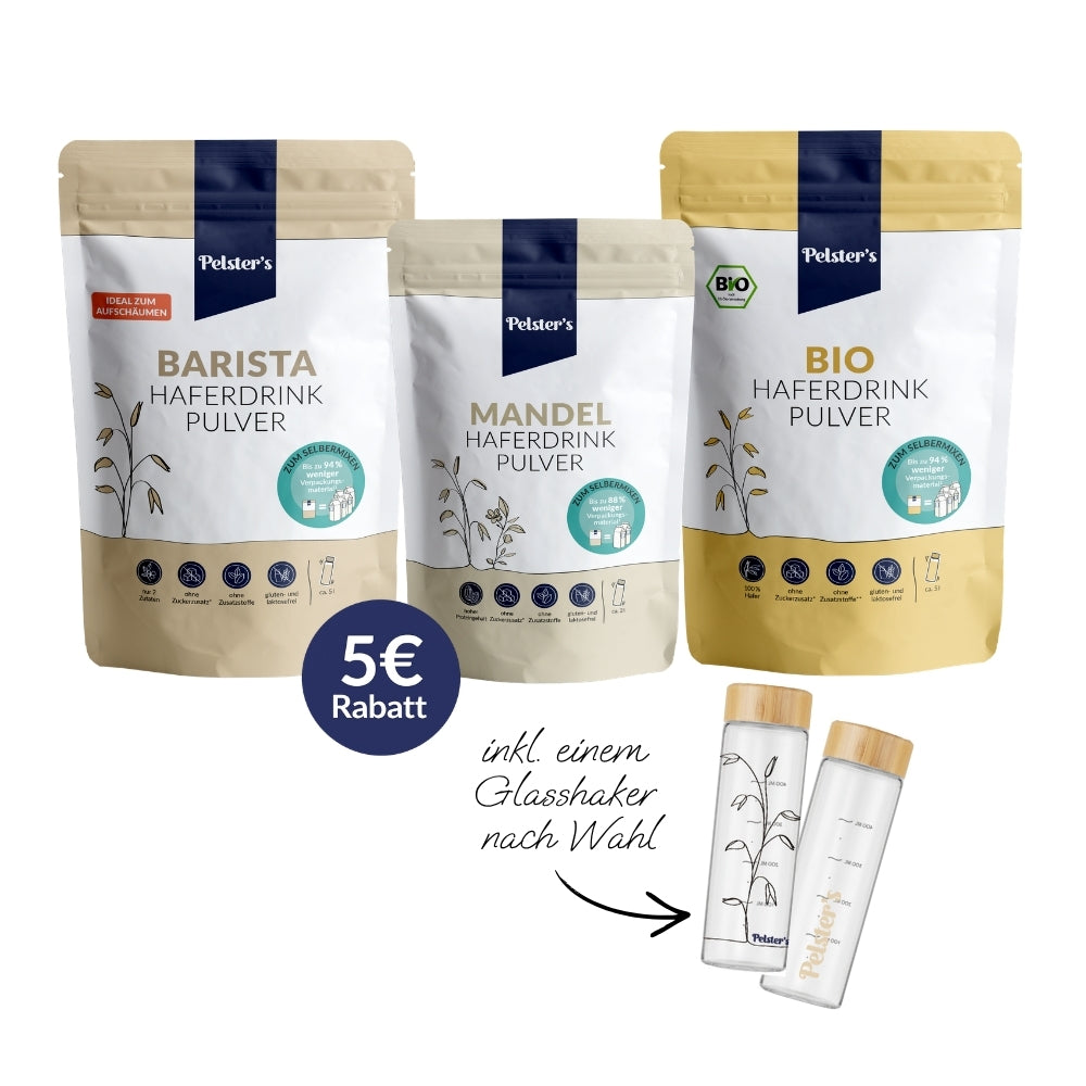 Haferdrinkpulver Starter Bundle