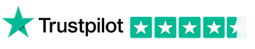 Trustpilot Logo 4,7 Sterne 
