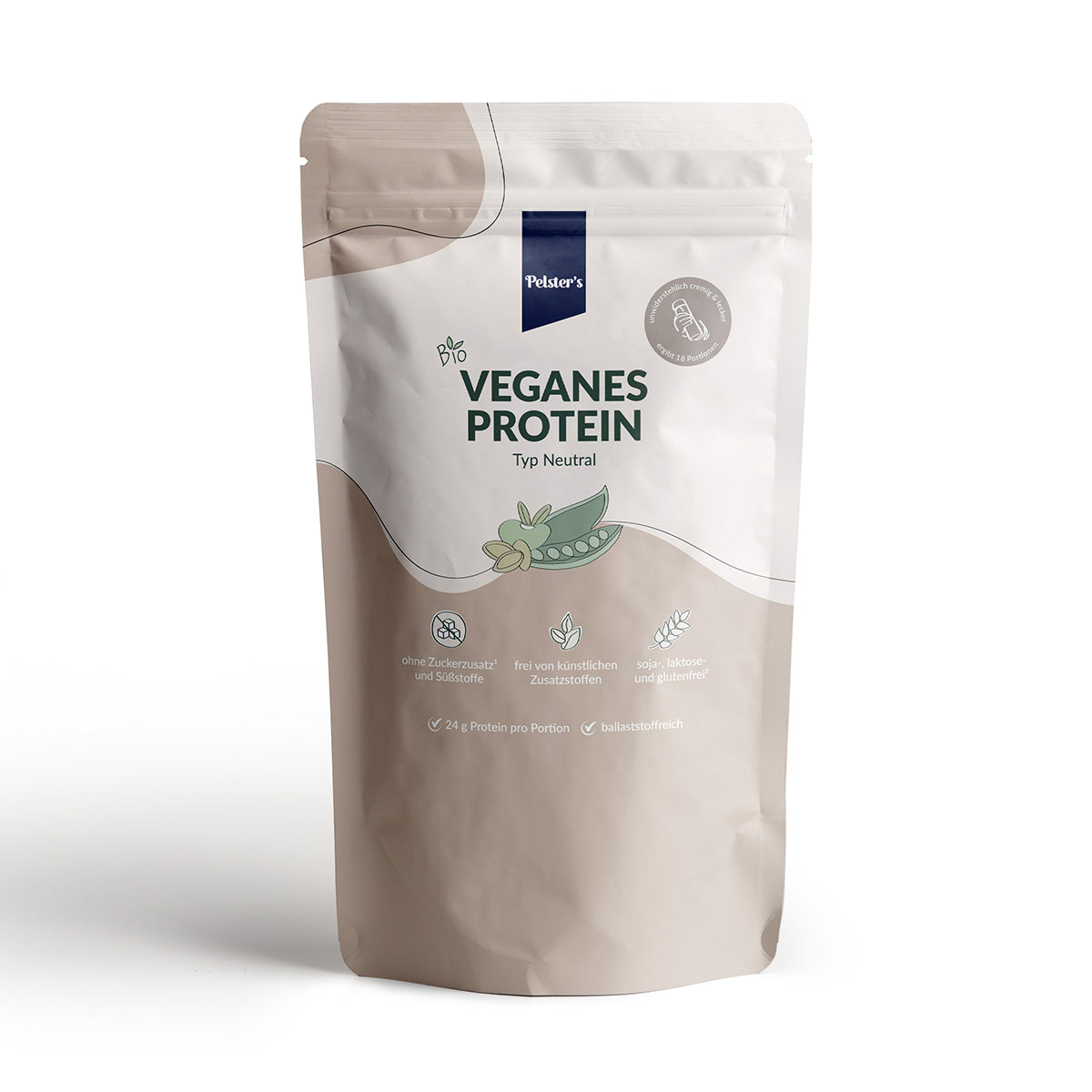 pelsters Veganes Protein typ neutral