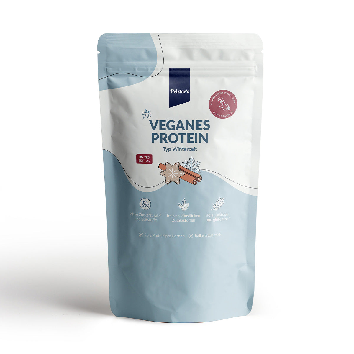 pelsters Veganes Protein typ Winterzeit 